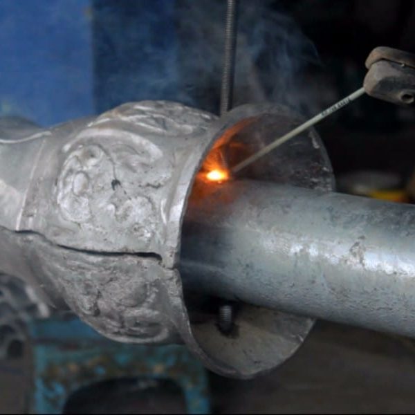 Tiang Lampu PJU Antik Kuta, Lombok   Proyek KEK Mandalika
