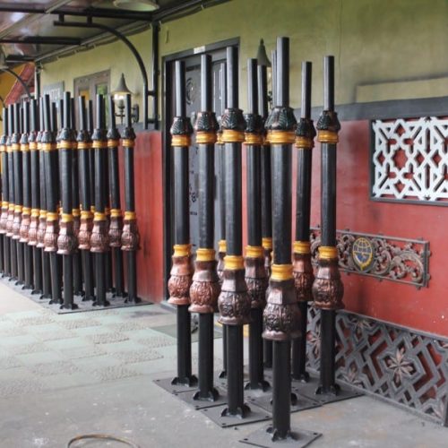 tiang lampu mandalika lombok