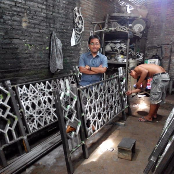 Railing Pagar Islamic Center Nunukan, Kaltara