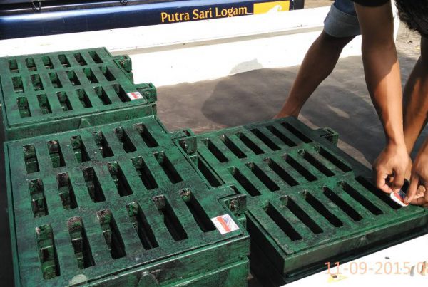 Proyek grill saringan air