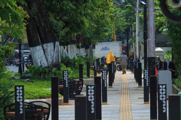 bollard batik kawung