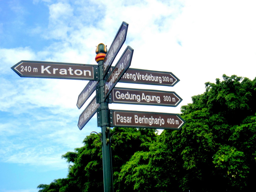 Tiang penunjuk arah
