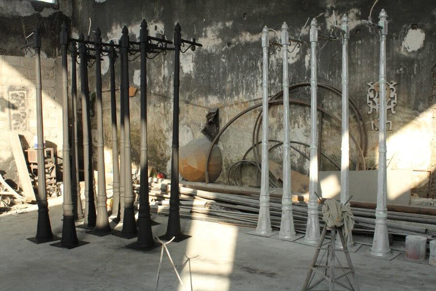 Tiang lampu kab madiun