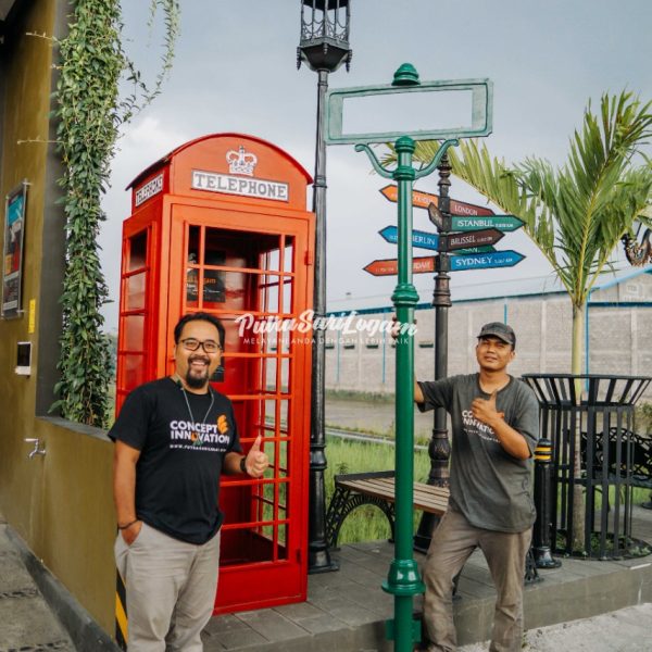 Tiang papan nama