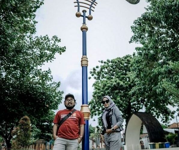 tiang lampu antique untuk Mandalika