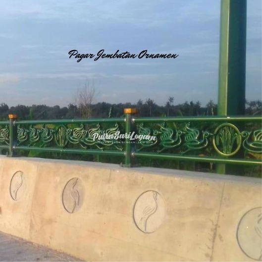 Pagar Ornamen untuk Jembatan Kretek II