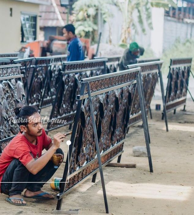 Pagar ornamental nan estetikuntuk situbondo jawa timur