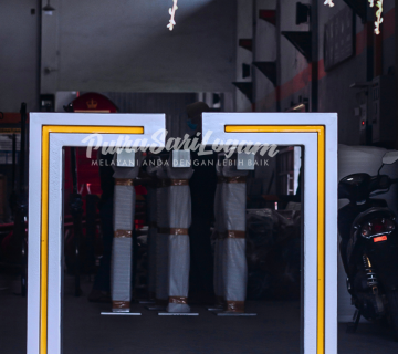 Bollard kota tipe L Surabaya