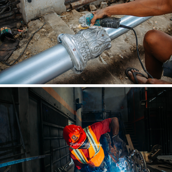 tiang lampu antik maluku utara