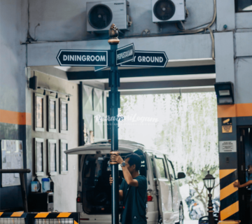 Tiang petunjuk arah jalan daerah Istimewa Yogyakarta