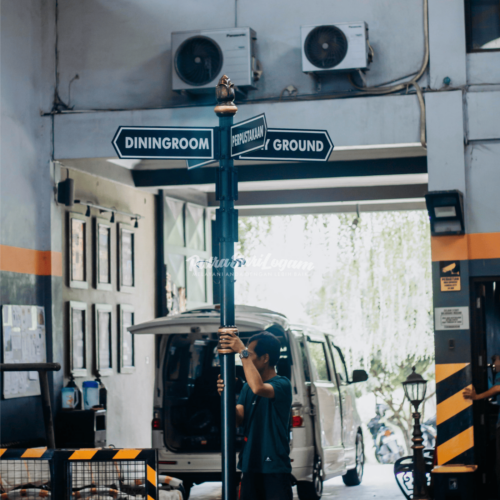 tiang petunjuk arah jalan daerah Istimewa Yogyakarta