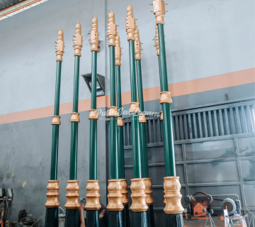 Tiang lampu jalan kabupaten cirebon