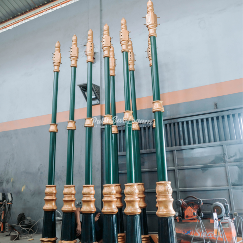 tiang lampu jalan kabupaten cirebon