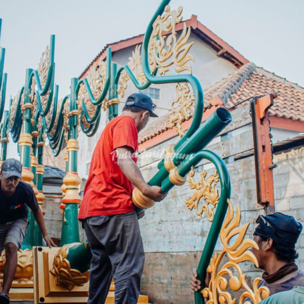 tiang lampu cabang 2 kota malang