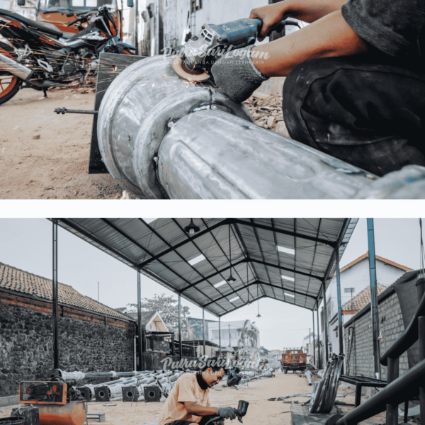 tiang lampu PJU Antik kota Malang
