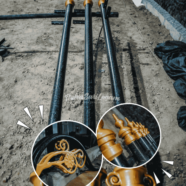 tiang lampu PJU Antik kota Malang