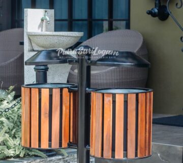 tempat sampah antik untuk kota malang