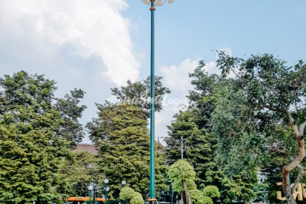 Tiang Lampu PJU Benteng Vredeburg Yogyakarta