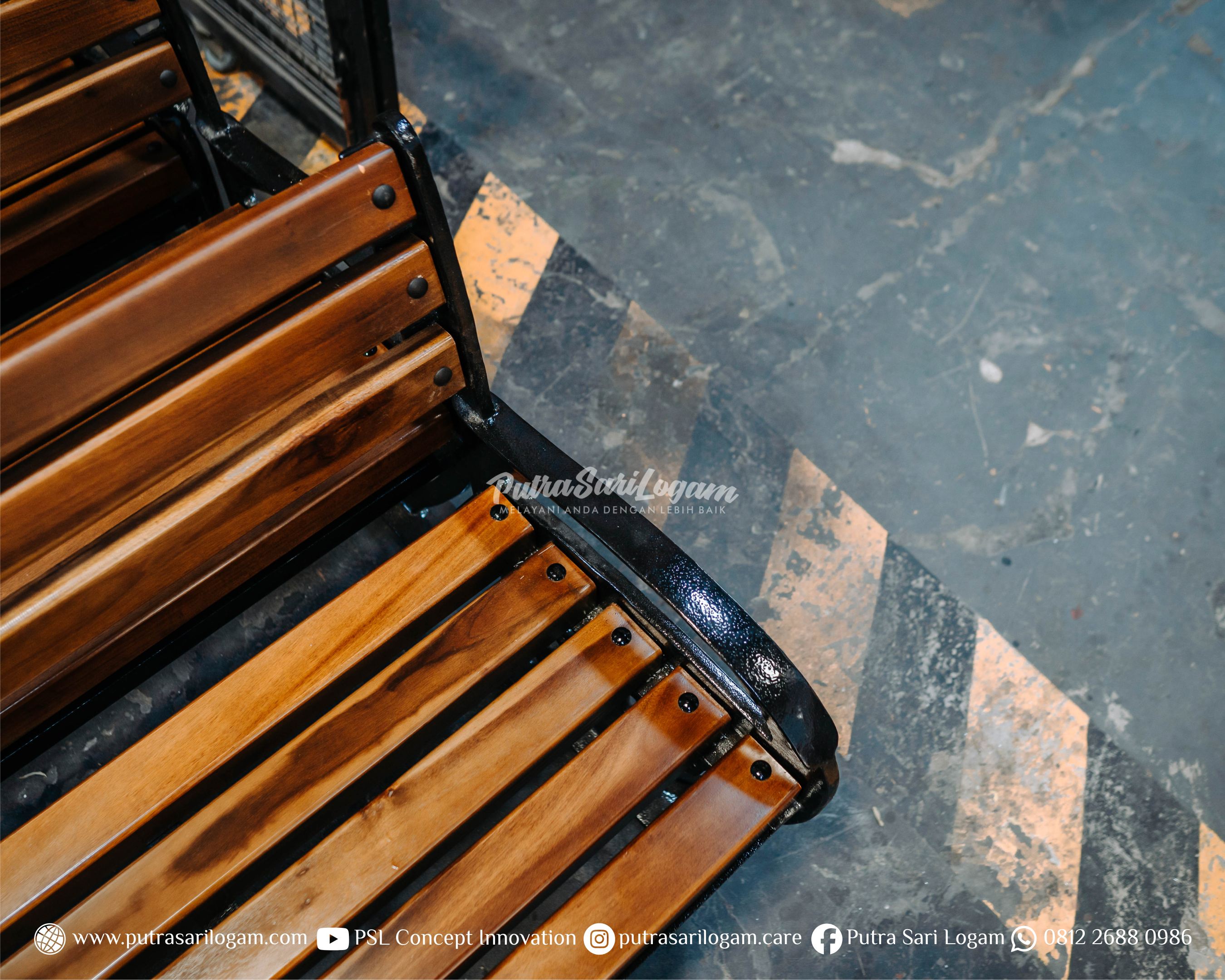 Kursi Taman Alumunium Casting Yogyakarta