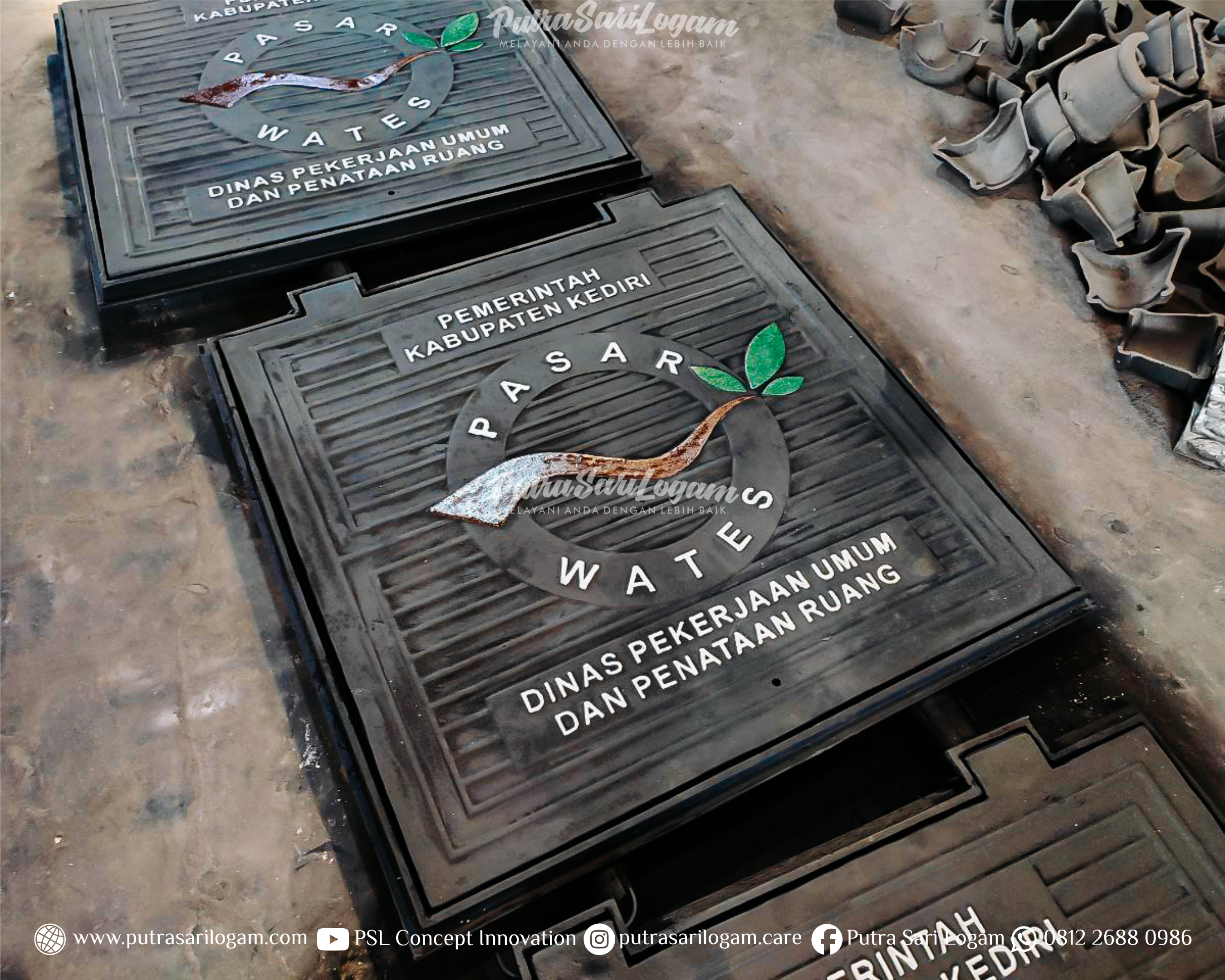 MANHOLE COVER PASAR WATES