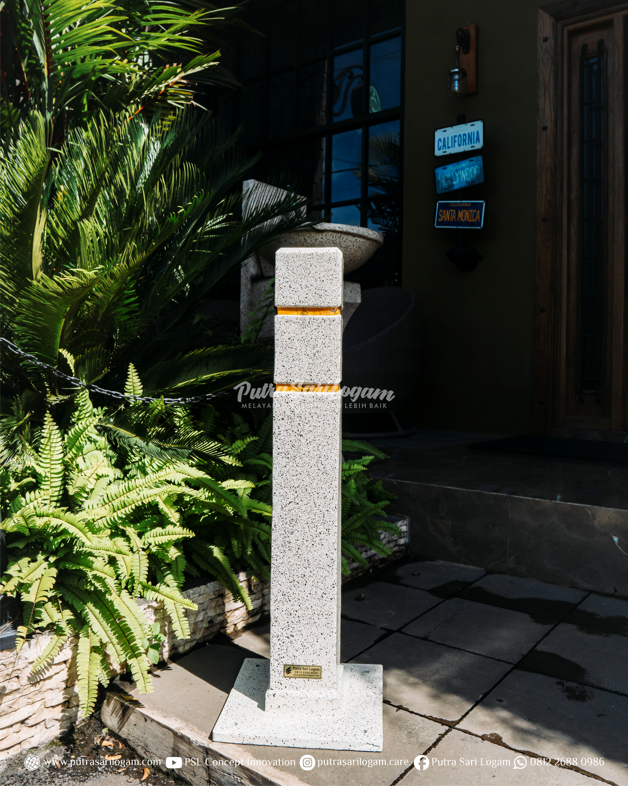 Bollard Desain Teraso Untuk Pekanbaru