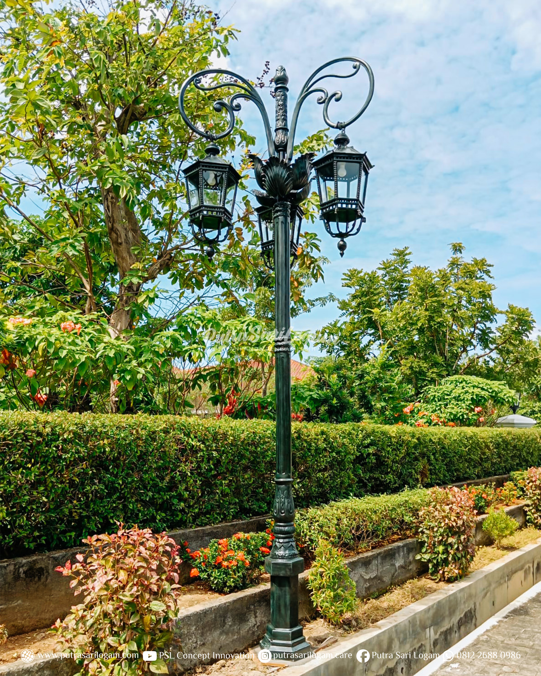 Tiang Lampu Untuk CT Arsa