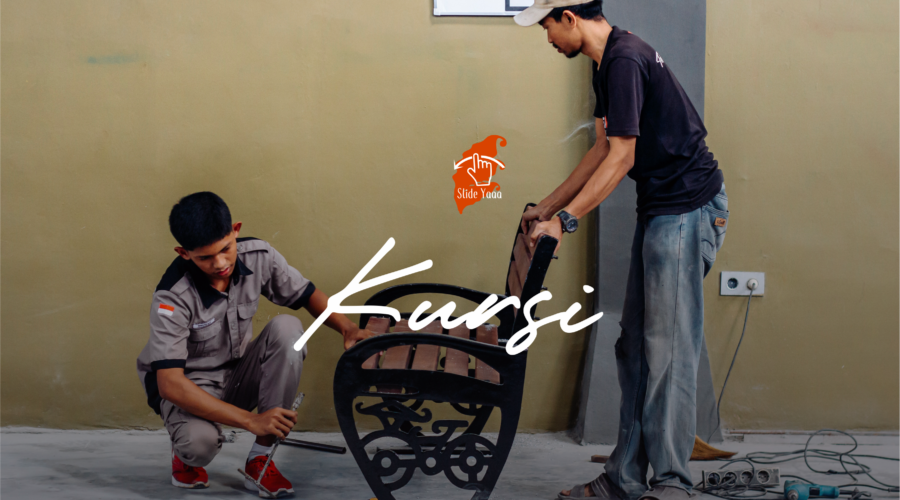 Kursi Taman Motif Sepeda