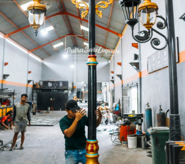 Tiang Lampu Antique Untuk Kota Madiun