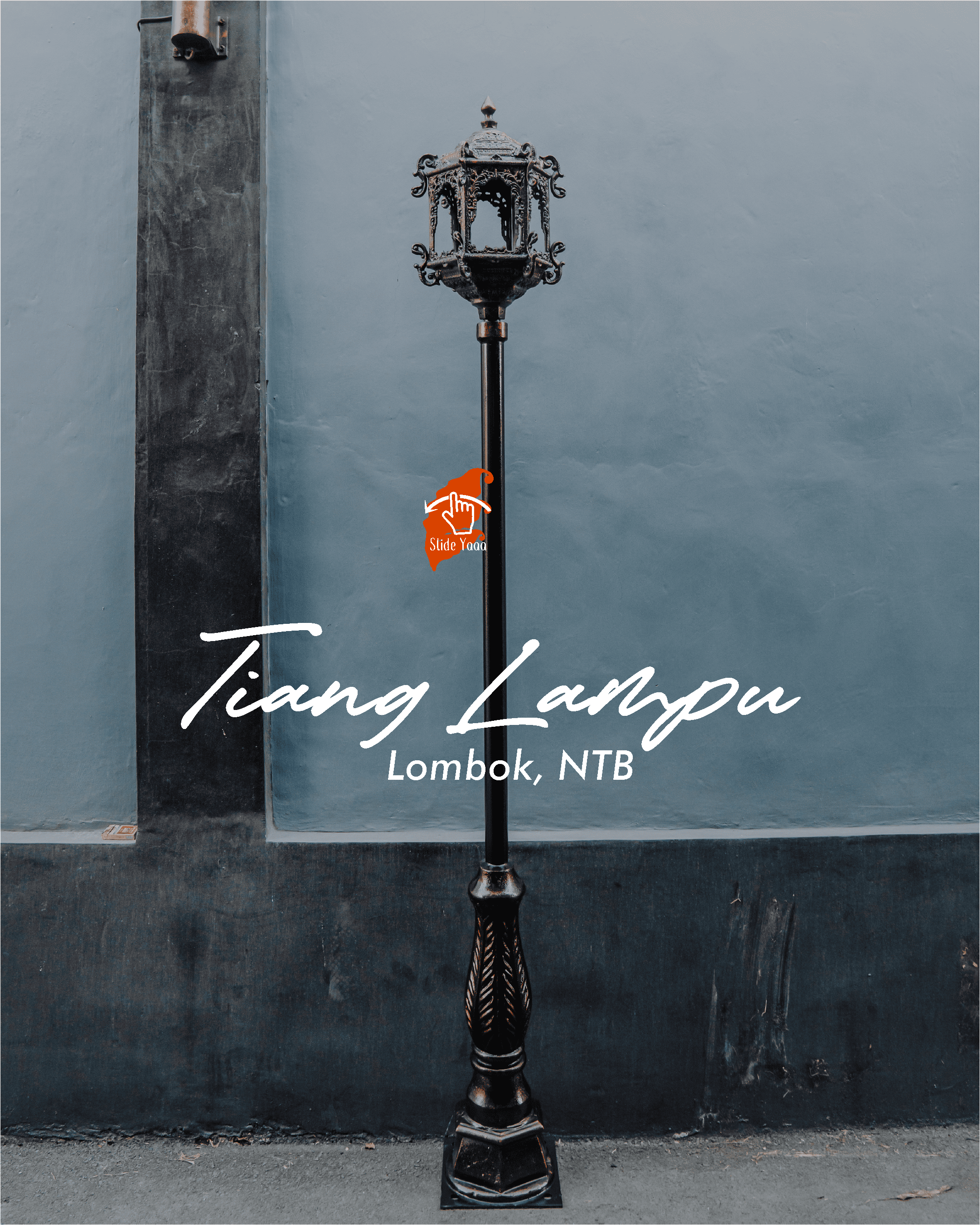 Tiang Lampu Single Arm Untuk NTB
