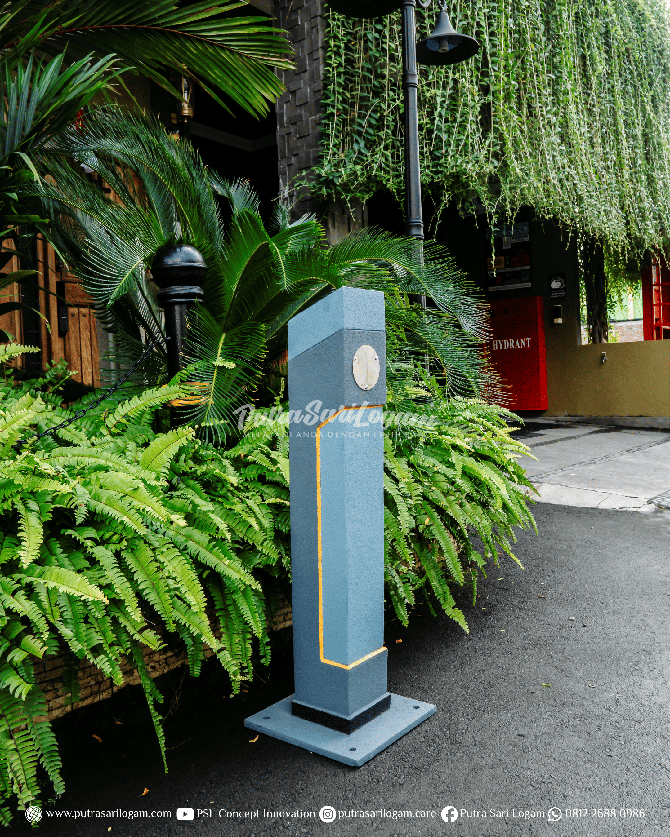 Bollard Trotoar Hadir Untuk Surabaya