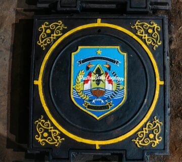 Manhole Cover Dengan Ukiran Unik Untuk Banuanta Kalimantan Utara